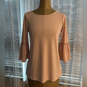 Ellen Tracey Muted Pink Top Size XS